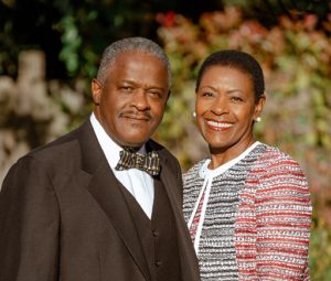 Dr. Alvin C. Bernstine with his wife